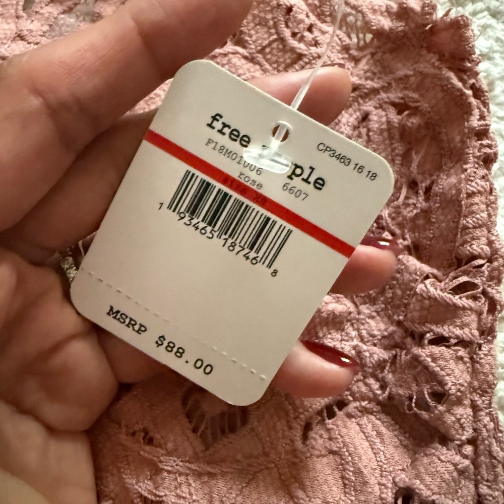 Free People Blush Lace Dress - Picture 3 of 3